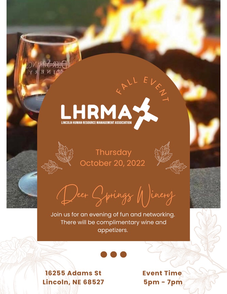 LHRMA Membership Fall Event @ Deer Springs Winery