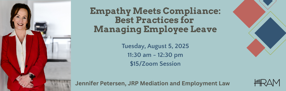 HRAM 2025 Summer Webinar Series - Session 3 @ Webinar Series
