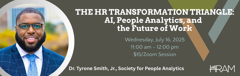 HRAM 2025 Summer Webinar Series - Session 2 @ Webinar Series